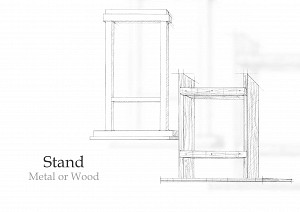 Stands - Metal or Wood
